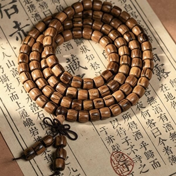 Hua Qinan 108-Bead Multi-Wrap Bracelet